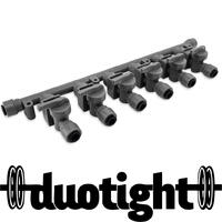 Duotight Manifold 6 uttak med stengeventiler og push-fit
