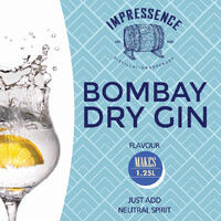 Impressence - Bombay Dry Gin Essens med smak av tørr gin