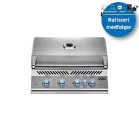 Napoleon Built-in 700 series 32", SS Innbyggingsgrill m/ 4 hovedbrennere