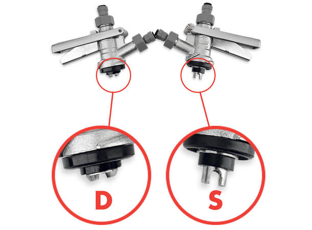 S-type Keg Coupler SS