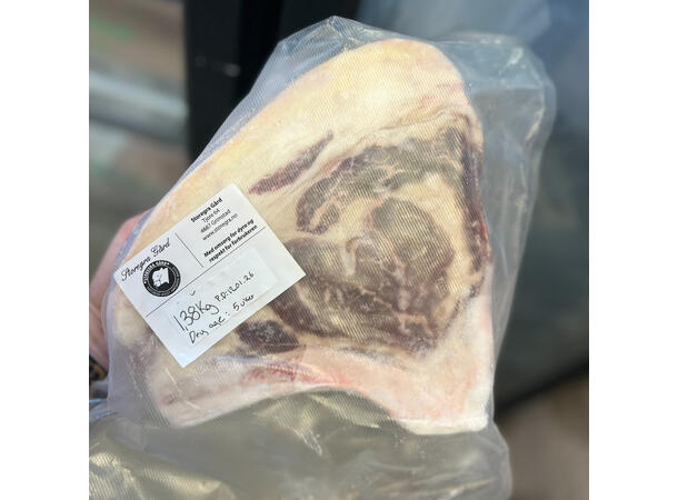 Storegra Dry Aged Kam Pris pr kg 