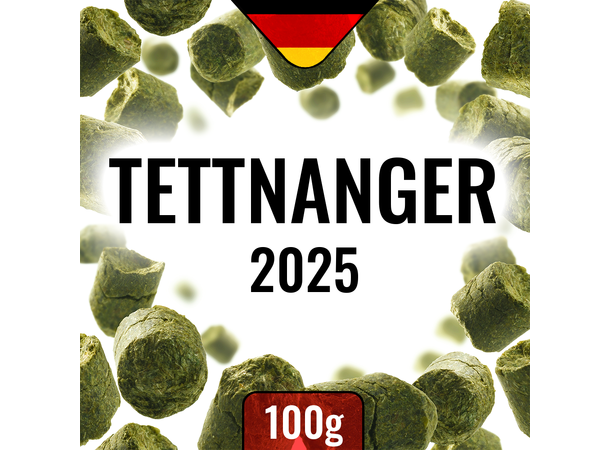Tettnanger 2025 100g 4,3% alfasyre