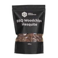 BBQ Mesquite Chips 500g Trechips av mesquitetre