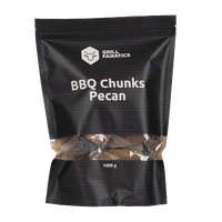 BBQ Pecan Chunks 1kg Trebiter av pecantre