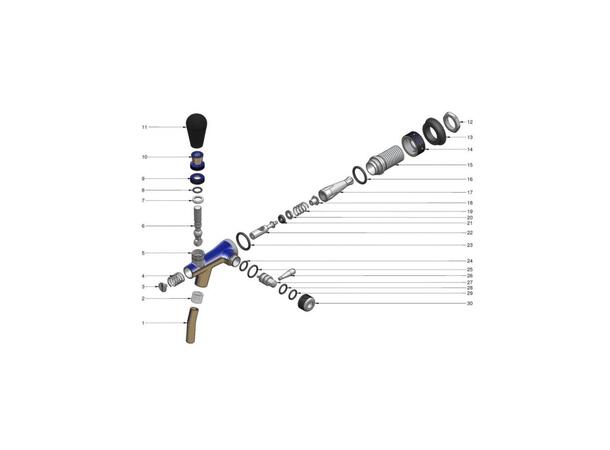 Lindr Compensator Set Chrome