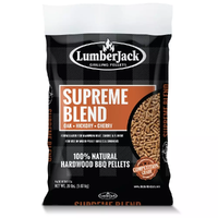 LumberJack Supreme Blend 9kg Blanding av Oak, Hickory & Cherry