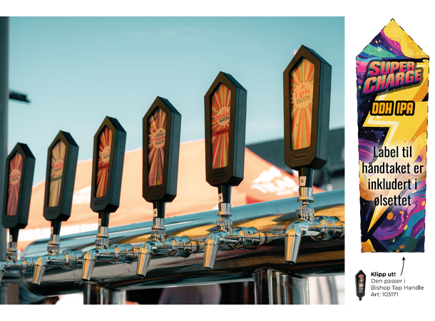 Supercharge DDH IPA Allgrain Ølsett