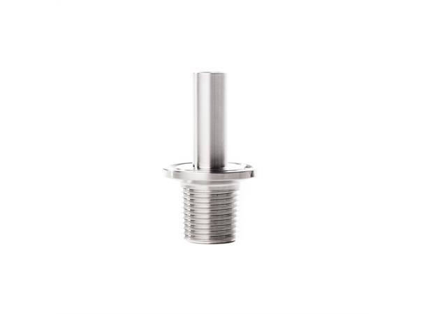 TC34mm o2/co2 sten-holder, 1/2" M-NPT Tri-clamp Brewtools 