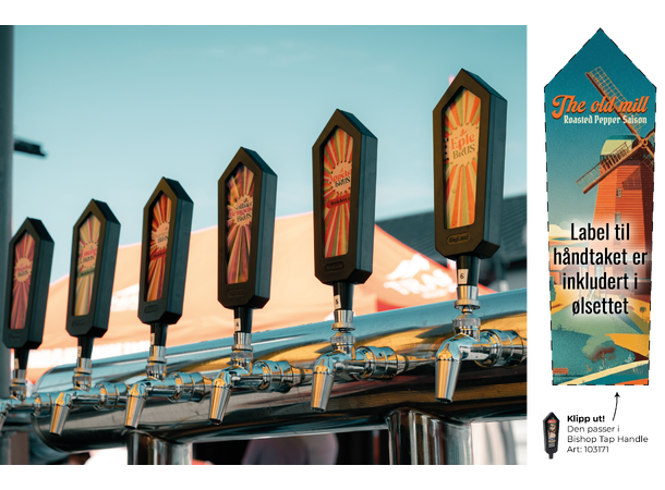 The Old Mill Roasted Pepper Saison Allgrain Ølsett