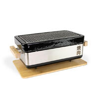 YAKINIKU Rectangular Shichirin Pro Rektangulær bordgrill for 2-6 personer
