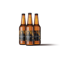 Øksebrygg v2 Barleywine Etikett 60 stk Passer til boks og flaske, 110 x 80 mm