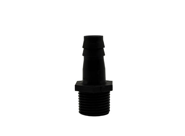 13 mm (1/2") slangestuss i PP-plast