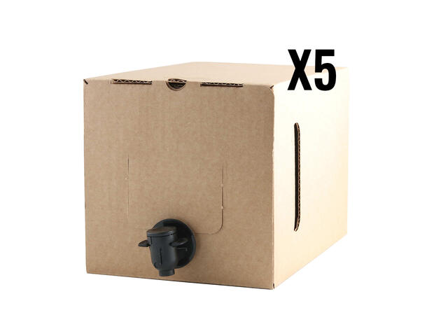 5-pack, bag in box 5 liter