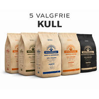 5-pakk Kull Pakkepris - 5 valgfrie kull