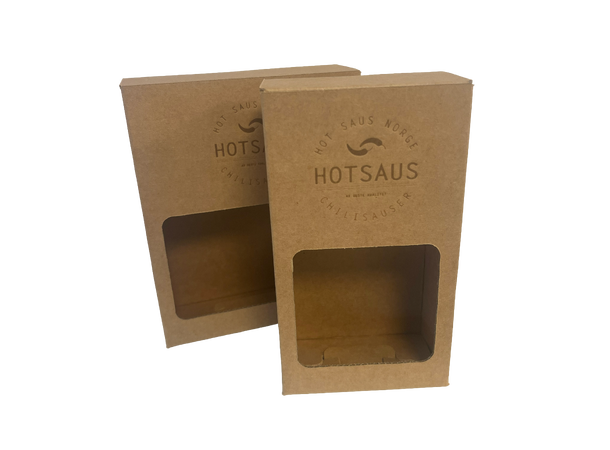 Gaveeske for 2stk chillisauser