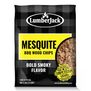 LumberJack BBQ Wood Chips, Mesquite 900g røykeflis