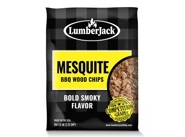 LumberJack BBQ Wood Chips, Mesquite