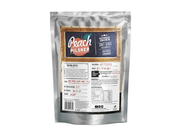 Peach Pilsner Ekstraktsett for 23L - Limited Edition