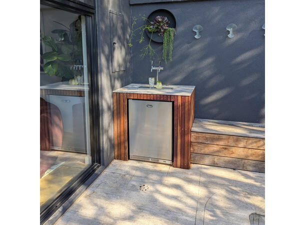 Undercover Kegerator - built in
