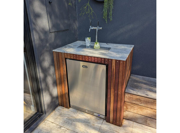 Undercover Kegerator - built in