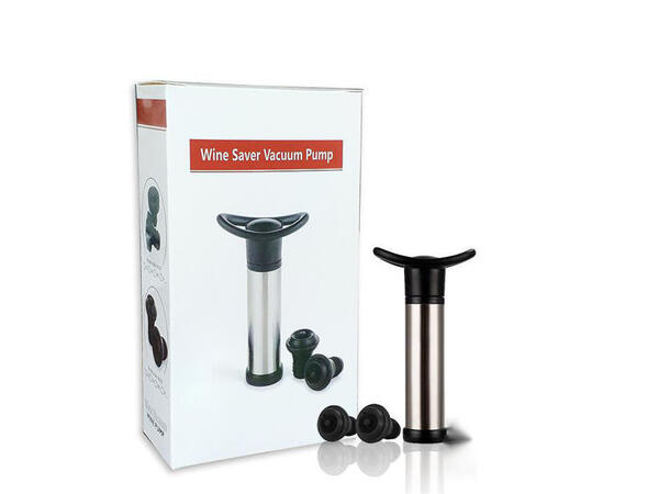Vakuumpumpe med vinpropp