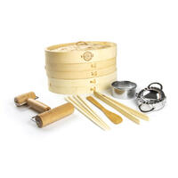 YAKINIKU Bamboo steamer basket Bambus dampkoker
