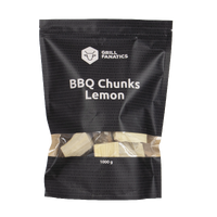 BBQ Lemon Chunks 1kg Trebiter av sitrontre
