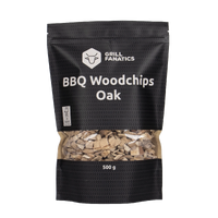 BBQ Oak Chips 500g Trechips av eik