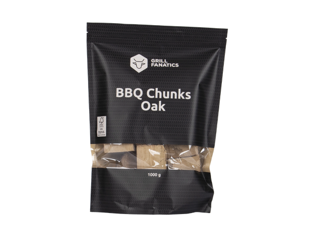 BBQ Oak Chunks 1 kg