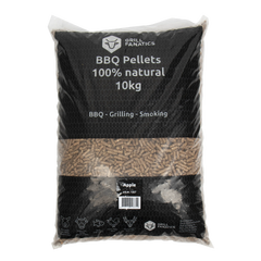 BBQ Pellets Apple 10kg Europeisk pellets,100% naturlig trevirke