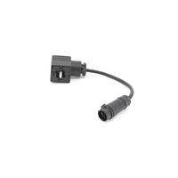 LP12, 2-pin, 100mm, adapter - DIN43650-A LP12 til DIN adapter (DIN43650 Form A)
