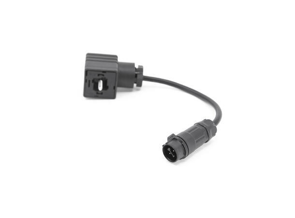 LP12, 2-pin, 100mm, adapter - DIN43650-A