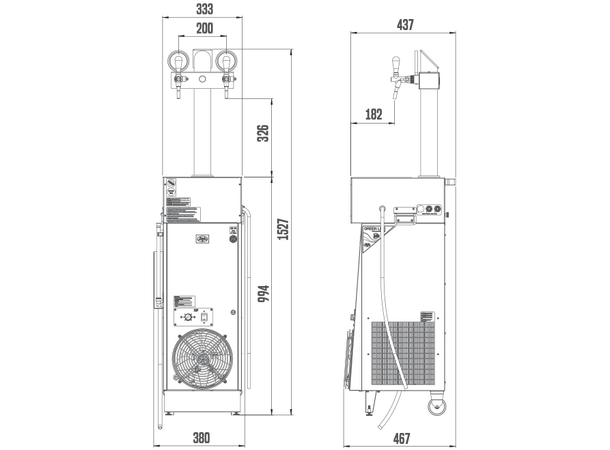 Lindr CWP 200 Mobil New Green Line