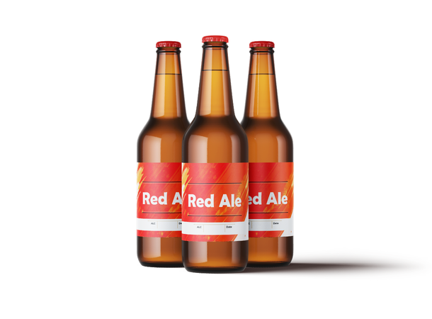 Red Ale universell Etikett 60 stk