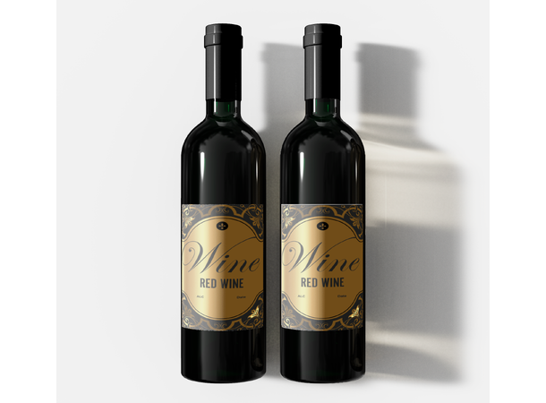 Red Wine Etikett 30 stk