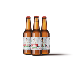 Shitter Was Full 2025 Etikett 60 stk Passer til boks og flaske, 110 x 80 mm