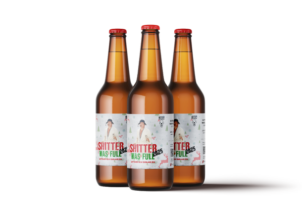 Shitter Was Full 25 Etikett 60 stk