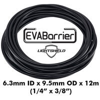12m EVABarrier Black 6 mm ID x 9,5 mm OD Slange med UV beskyttelse