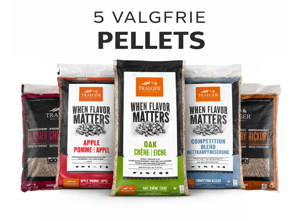 5-pakk Traeger Pellets