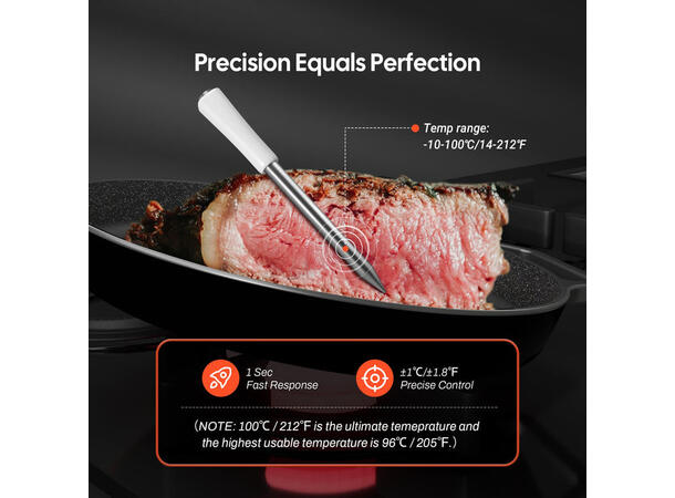 Bluetooth Mini Wireless Meat Thermometer