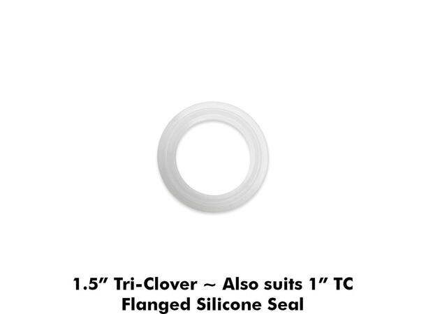 Flenspakning til Tri-Clamp