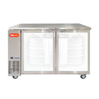 Grand Deluxe 3 Stainless Steel - 12 Kegs Stor Kegerator med glassdører