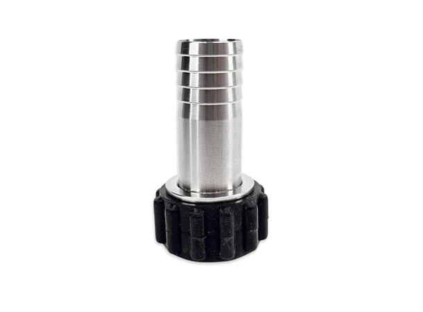 Hurtigkobling 1/2" hunn-gjenger 18mm slangenippel