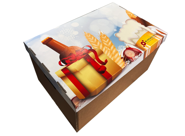 Adventskalender/gaveeske for flasker