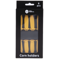 Corn Holders Sett med 8 stk maisholdere