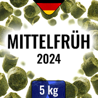 Hallertau Mittelfruh 2024 5 kg 3,3% Alfasyre