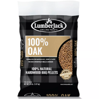 LumberJack Oak Pellets 9kg Laget av 100% Eik