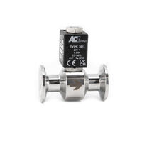 Magnetventil TC34mm, NC, DC24V Ø2.0 0-3 bar, 2.0mm hullåpning