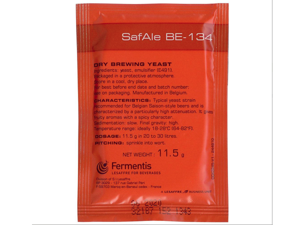 SafAle BE-134 11,5g - Ølbrygging