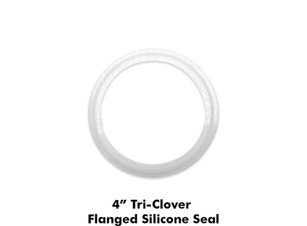 Silikonpakning for 4" Tri-Clamp